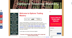 Desktop Screenshot of options-trading-mastery.com
