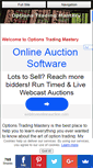 Mobile Screenshot of options-trading-mastery.com