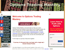 Tablet Screenshot of options-trading-mastery.com